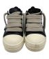 RICK OWENS (リックオウエンス) JUMBOLACED LOW SNEAKERS ブラック×ホワイト サイズ:41：60000円