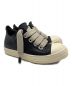 中古・古着 RICK OWENS (リックオウエンス) JUMBOLACED LOW SNEAKERS ブラック×ホワイト サイズ:41：60000円