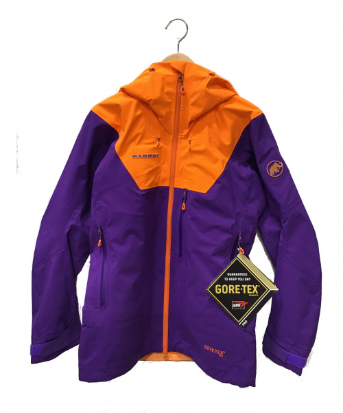 中古 古着通販 Mammut マムート マウンテンパーカー オレンジ パープル サイズ L Gore Tex Pro ブランド 古着通販 トレファク公式 Trefac Fashion