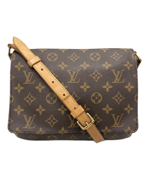 LOUIS VUITTON（ルイ ヴィトン）LOUIS VUITTON (ルイ ヴィトン) LOUIS VUITTON(ルイヴィトン) モノグラム ミュゼットタンゴ ショート ブラウンの古着・服飾アイテム