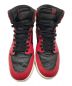 中古・古着 NIKE (ナイキ) AIR JORDAN 1 HIGH 85 VARSITY RED/ハイカットスニーカー レッド×ブラック サイズ:27：37000円