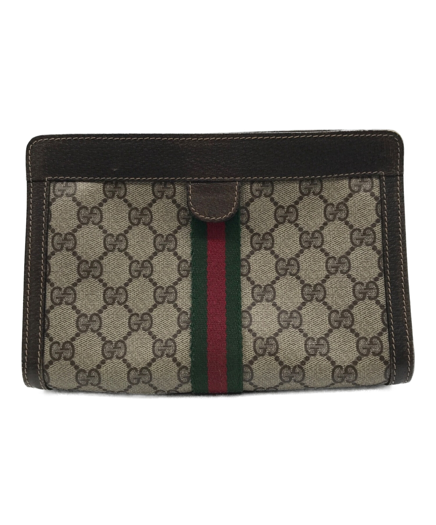 中古・古着通販】GUCCI (グッチ) クラッチバッグ ベージュ｜ブランド