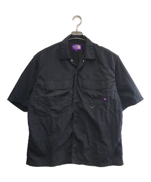 THE NORTHFACE PURPLELABEL（ザ・ノースフェイス パープルレーベル）THE NORTHFACE PURPLELABEL (ザ ノースフェイス パープルレーベル) Field H/S Shirt ブラック サイズ:Mの古着・服飾アイテム