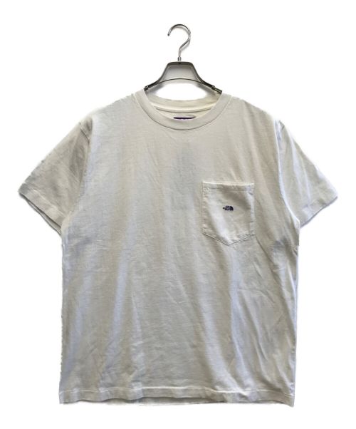 THE NORTHFACE PURPLELABEL（ザ・ノースフェイス パープルレーベル）THE NORTHFACE PURPLELABEL (ザ ノースフェイス パープルレーベル) 7oz H/S Pocket Tee ホワイト サイズ:XL 未使用品の古着・服飾アイテム