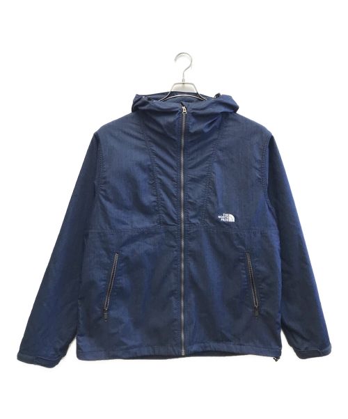 THE NORTH FACE（ザ ノース フェイス）THE NORTH FACE (ザ ノース フェイス) ナイロンデニムコンパクトジャケット ネイビー サイズ:XLの古着・服飾アイテム