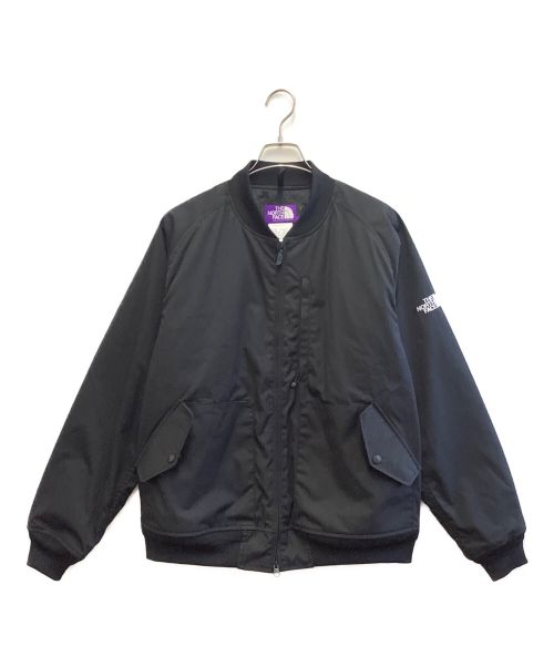 THE NORTHFACE PURPLELABEL（ザ・ノースフェイス パープルレーベル）THE NORTHFACE PURPLELABEL (ザ ノースフェイス パープルレーベル) フライトジャケット ブラック サイズ:Lの古着・服飾アイテム