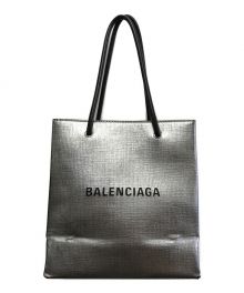 BALENCIAGA（バレンシアガ）の古着「ショッピングトート XXS」｜シルバー