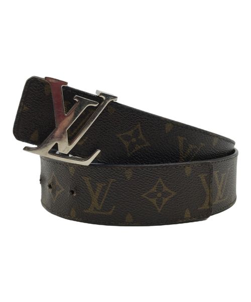 LOUIS VUITTON（ルイ ヴィトン）LOUIS VUITTON (ルイ ヴィトン) LV イニシャル 40MM モノグラムベルト ブラウンの古着・服飾アイテム