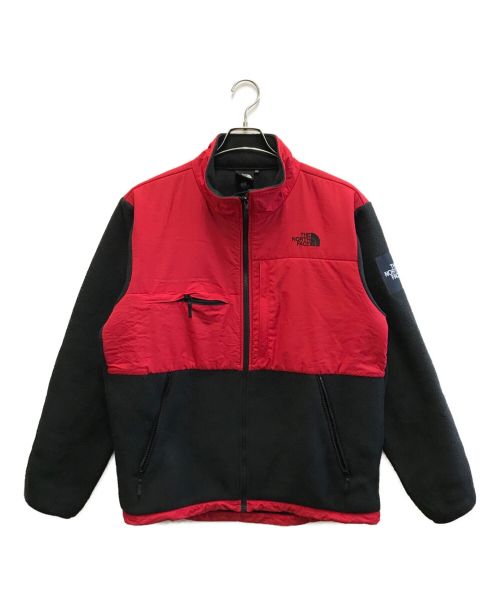 THE NORTH FACE（ザ ノース フェイス）THE NORTH FACE (ザ ノース フェイス) デナリジャケット ブラック×レッド サイズ:XLの古着・服飾アイテム