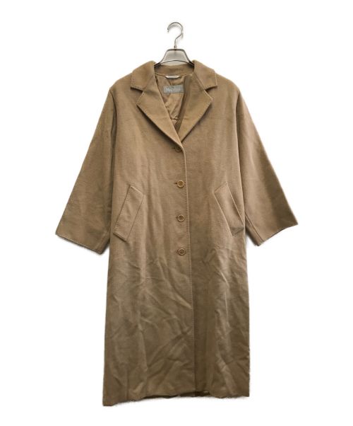 MaxMara（マックスマーラ）MaxMara (マックスマーラ) ステンカラーコート ベージュ サイズ:40の古着・服飾アイテム