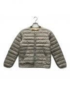 DANTONダントン）の古着「Crew Neck Inner Down Jacket」｜グレー