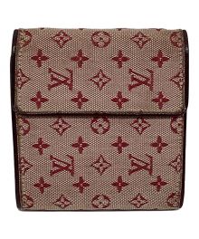 LOUIS VUITTON（ルイ ヴィトン）の古着「ポルト ビエ・カルト クレディ モネ」｜チェリー