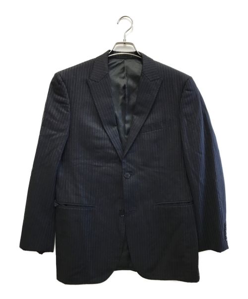 BURBERRY BLACK LABEL（バーバリーブラックレーベル）BURBERRY BLACK LABEL (バーバリーブラックレーベル) 3Pスーツ ブラック サイズ:94-82-170　38Lの古着・服飾アイテム