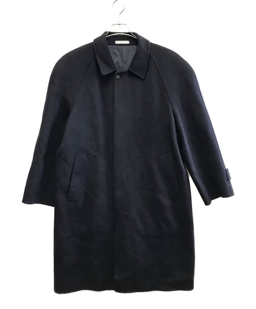 GIVENCHY（ジバンシィ）GIVENCHY (ジバンシィ) ウールステンカラコート ネイビー サイズ:Sの古着・服飾アイテム