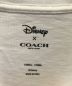 中古・古着 COACH (コーチ) プリントTシャツ ホワイト サイズ:S：5000円