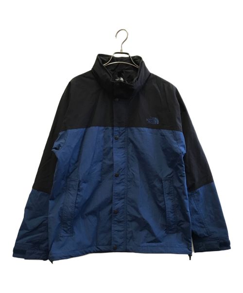 THE NORTH FACE（ザ ノース フェイス）THE NORTH FACE (ザ ノース フェイス) ハイドレナウィンドジャケット ブラック×ネイビー サイズ:Lの古着・服飾アイテム