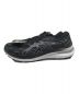 asics (アシックス) スニーカー ブラック×グレー サイズ:27 未使用品：7000円