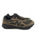 NEW BALANCE (ニューバランス) スニーカー ブラウン×オリーブ サイズ:28：25000円