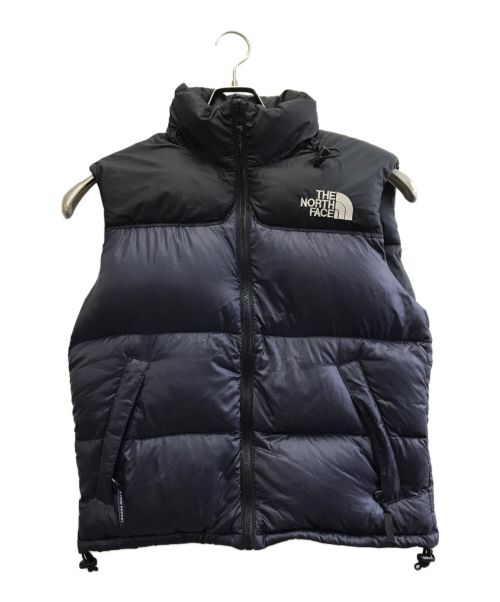 THE NORTH FACE（ザ ノース フェイス）THE NORTH FACE (ザ ノース フェイス) ヌプシベスト パープル×ブラック サイズ:Sの古着・服飾アイテム