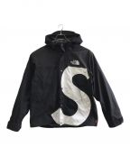 THE NORTH FACE×SUPREMEザ ノース フェイス×シュプリーム）の古着「S Logo Mountain Jacket」｜ブラック×ホワイト