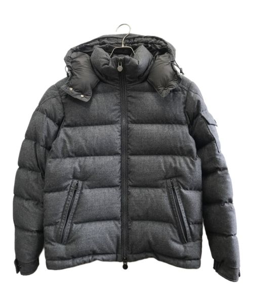 MONCLER（モンクレール）MONCLER (モンクレール) ダウンジャケット グレー サイズ:Mの古着・服飾アイテム