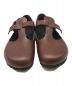 中古・古着 BIRKENSTOCK (ビルケンシュトック) クロッグサンダル ブラウン サイズ:23：10000円