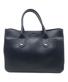 FURLA（フルラ）の古着「ハンドバッグ」｜ネイビー