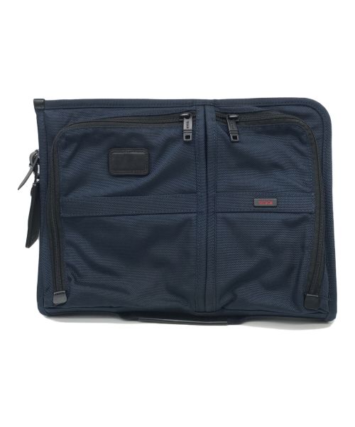 TUMI（トゥミ）TUMI (トゥミ) クラッチバッグ ネイビーの古着・服飾アイテム