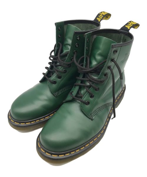 Dr.Martens（ドクターマーチン）Dr.Martens (ドクターマーチン) 8ホールブーツ グリーン サイズ:29の古着・服飾アイテム