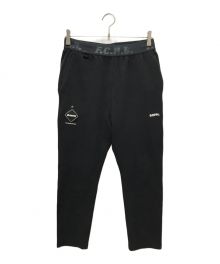 F.C.R.B.（エフシーアールビー）の古着「RELAX FIT LONG PANTS」｜ブラック