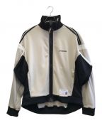 MIHARA YASUHIROミハラヤスヒロ）の古着「22SS Wide Back Track Jacket」｜ベージュ×ブラック