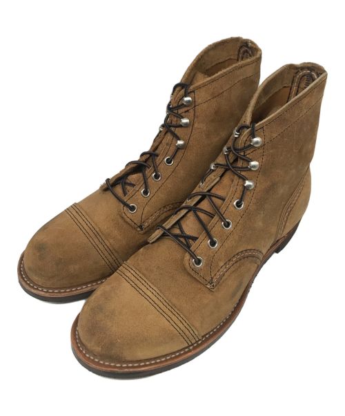 RED WING（レッドウィング）RED WING (レッドウィング) アイアンレンジャー ホーソーン ミュールスキナー ブラウン サイズ:US9.5の古着・服飾アイテム