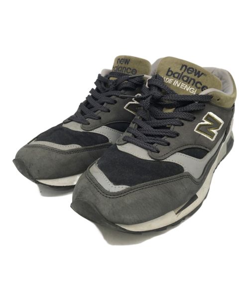 NEW BALANCE（ニューバランス）NEW BALANCE (ニューバランス) スニーカー グレー×オリーブ サイズ:UK8.5の古着・服飾アイテム