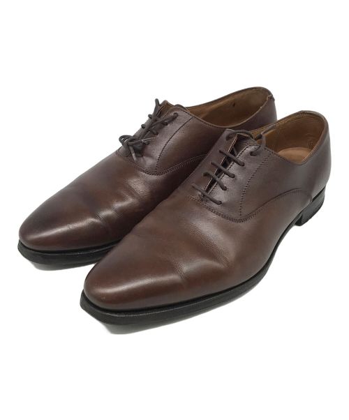 Crockett & Jones（クロケット＆ジョーンズ）Crockett & Jones (クロケット＆ジョーンズ) プレーントゥシューズ ブラウン サイズ:6 1/2の古着・服飾アイテム