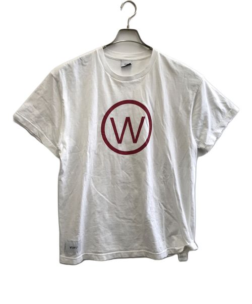 WTAPS（ダブルタップス）WTAPS (ダブルタップス) Tシャツ ホワイト×レッド サイズ:02の古着・服飾アイテム