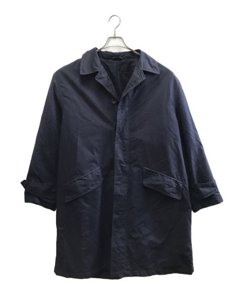 dunhill（ダンヒル）dunhill (ダンヒル) トレンチコート ネイビー サイズ:50の古着・服飾アイテム