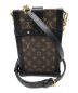 LOUIS VUITTON (ルイ ヴィトン) ポシェットトランクヴェルティカル ブラウン：220000円