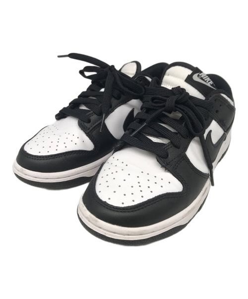 NIKE（ナイキ）NIKE (ナイキ) WMNS DUNK LOW White Black ブラック×ホワイト サイズ:US6.5の古着・服飾アイテム