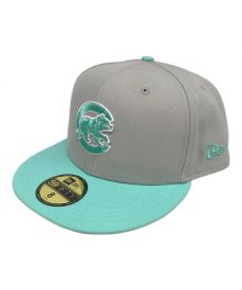 New Era（ニューエラ）の古着「キャップ」｜グレー×ライトブルー