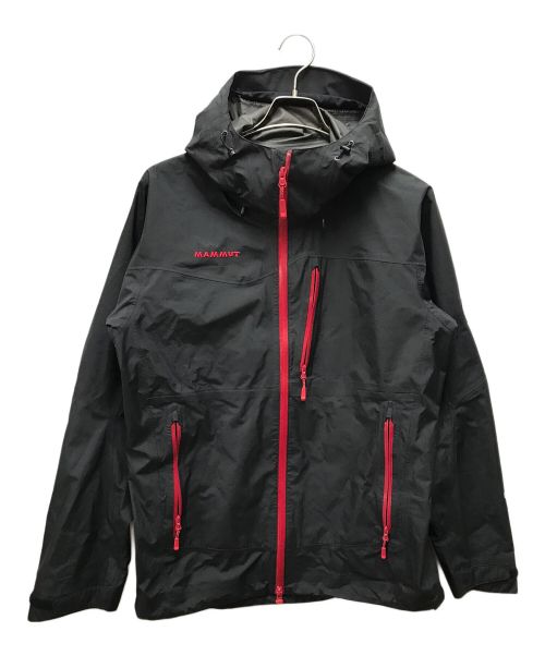 MAMMUT（マムート）MAMMUT (マムート) ナイロンジャケット ブラック×レッド サイズ:asia Lの古着・服飾アイテム