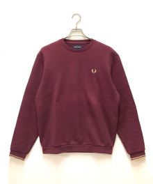 FRED PERRY（フレッドペリー）の古着「スウェット」｜ボルドー