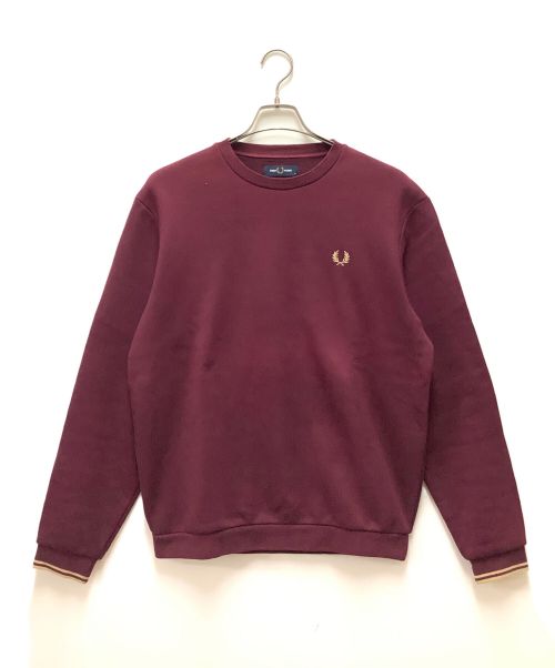 FRED PERRY（フレッドペリー）FRED PERRY (フレッドペリー) スウェット ボルドー サイズ:Mの古着・服飾アイテム