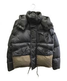 MONCLER（モンクレール）の古着「CHAMONIXダウンジャケット」｜ブラック×グリーン