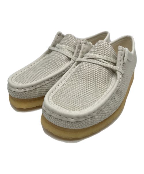 CLARKS（クラークス）CLARKS (クラークス) ワラビーシューズ グレー サイズ:UK4 1/2の古着・服飾アイテム