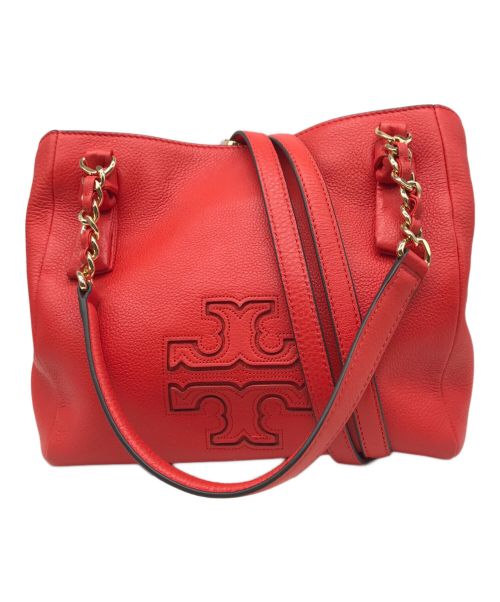 TORY BURCH（トリーバーチ）TORY BURCH (トリーバーチ) ショルダーバッグ オレンジの古着・服飾アイテム