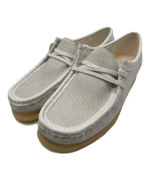 CLARKS（クラークス）CLARKS (クラークス) ワラビーシューズ グレー サイズ:23.5の古着・服飾アイテム