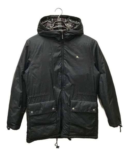 BURBERRY BLACK LABEL（バーバリーブラックレーベル）BURBERRY BLACK LABEL (バーバリーブラックレーベル) ダウンジャケット ブラック サイズ:Lの古着・服飾アイテム