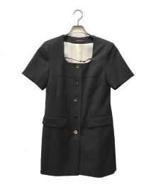 MAISON SPECIAL（メゾンスペシャル）の古着「Square SilhouetteTailor Tunic」｜ネイビー