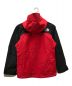 THE NORTH FACE (ザ ノース フェイス) MOUNTAIN JACKET レッド×ブラック サイズ:M：18000円