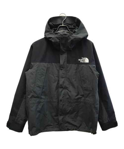 THE NORTH FACE（ザ ノース フェイス）THE NORTH FACE (ザ ノース フェイス) マウンテンライトジャケット ブラック×グレー サイズ:Lの古着・服飾アイテム